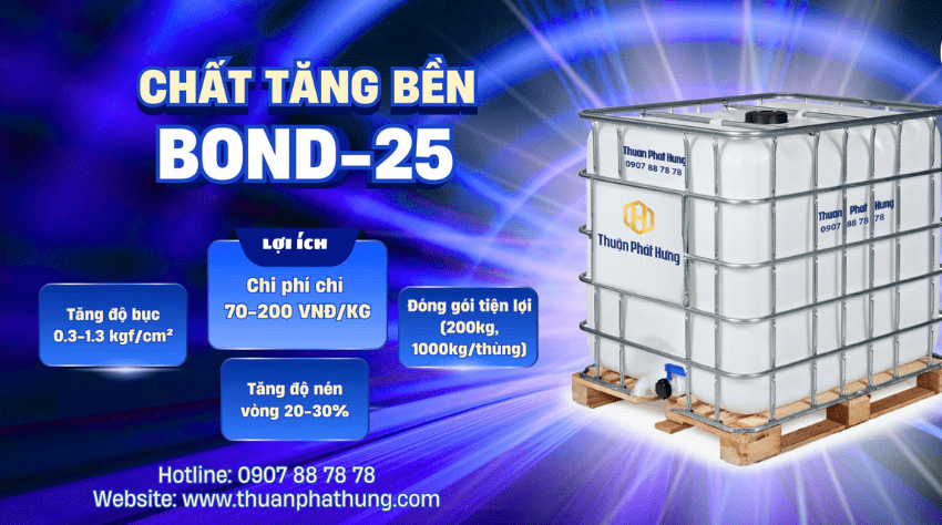 Giải pháp đột phá cho ngành giấy bao bì – BOND 25