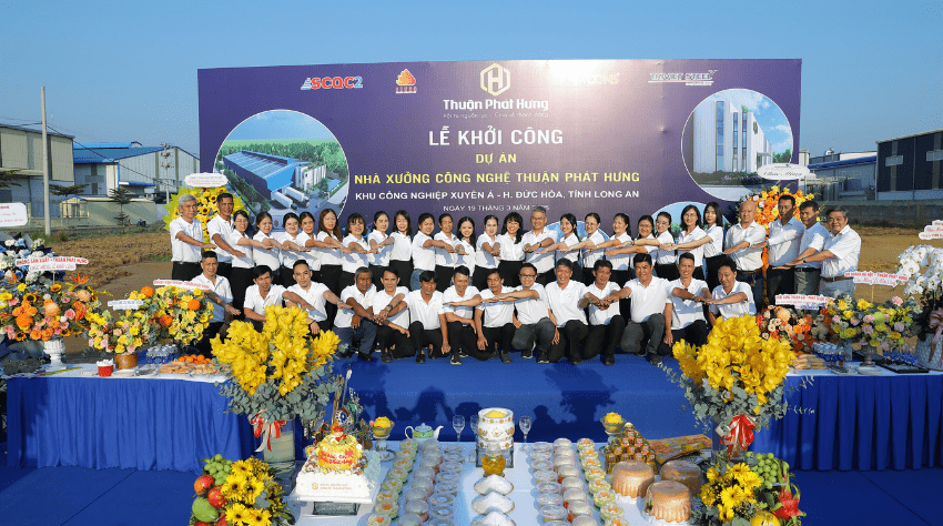 Lễ khởi công nhà máy Công Nghệ Thuận Phát Hưng tại Tây Ninh